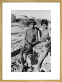 Portrait of two Sa'ar Bedouin ...