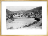 View of terraced cultivated fields ...
