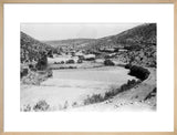 View of terraced cultivated fields ...