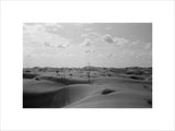 View of desert landscape in ...