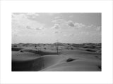 View of desert landscape in ...