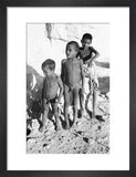 Portrait of three young boys ...