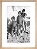 Portrait of three young boys ...