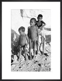 Portrait of three young boys ...