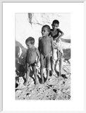 Portrait of three young boys ...