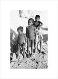 Portrait of three young boys ...