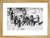 Group portrait of Mahra Bedouin ...