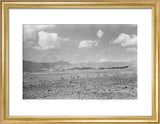 View of a vast barren ...