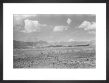 View of a vast barren ...