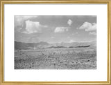 View of a vast barren ...