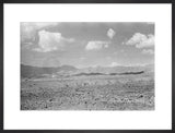 View of a vast barren ...
