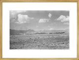 View of a vast barren ...