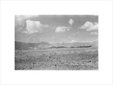 View of a vast barren ...
