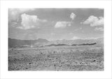 View of a vast barren ...