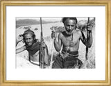 Seated portrait of two Qara ...
