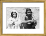 Portrait of two young men ...