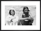 Portrait of two young men ...
