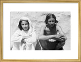Portrait of two young men ...
