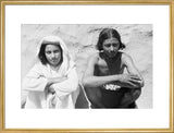 Portrait of two young men ...