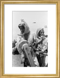 Portrait of two Rashid Bedouin ...