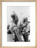 Portrait of two Rashid Bedouin ...