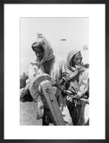 Portrait of two Rashid Bedouin ...