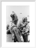 Portrait of two Rashid Bedouin ...