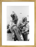 Portrait of two Rashid Bedouin ...