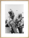 Portrait of two Rashid Bedouin ...