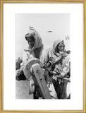 Portrait of two Rashid Bedouin ...