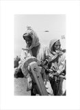 Portrait of two Rashid Bedouin ...