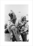 Portrait of two Rashid Bedouin ...