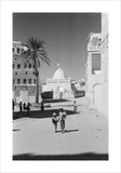 View of locals walking down ...