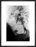 Seated portrait of a youth ...