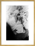 Seated portrait of a youth ...