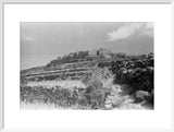 View from below of terraced ...