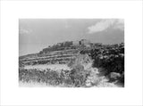 View from below of terraced ...