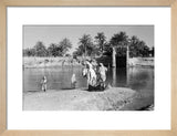 View of locals at a ...