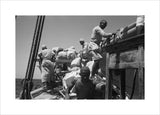 View of sailors on a ...