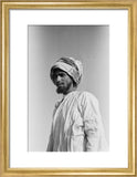 Half length portrait of Hamad ...