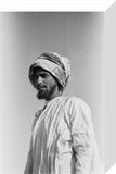 Half length portrait of Hamad ...