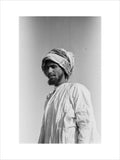 Half length portrait of Hamad ...