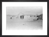 A hut in Majamah village ...