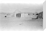A hut in Majamah village ...