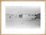 A hut in Majamah village ...