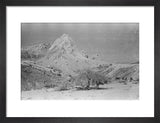 View of a rocky peak ...