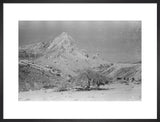 View of a rocky peak ...