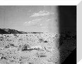 Landscape showing a dry, rocking ...