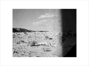 Landscape showing a dry, rocking ...