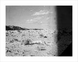 Landscape showing a dry, rocking ...